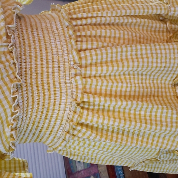 Max Studio Summer Gingham Dress XS - Picture 3 of 6